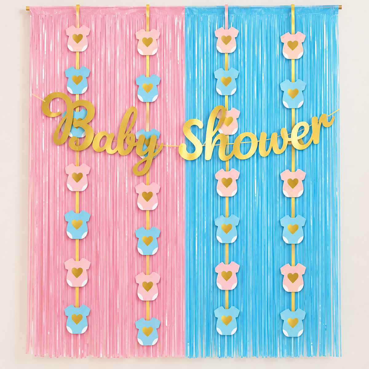 Baby Shower Decoration Set – Pink & Blue