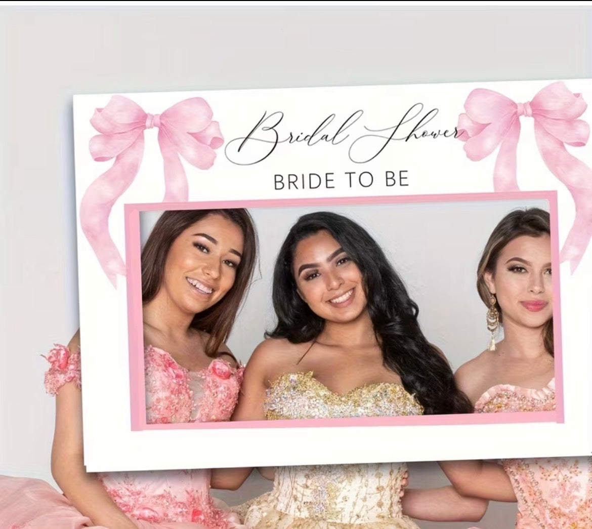 Bridal Shower Photo Booth Frame β Bride to Be