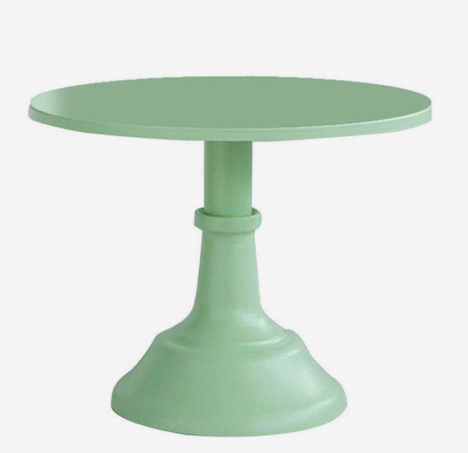 Cake Stand in Pink, White & Green