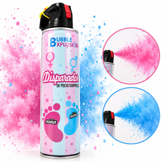 Gender Reveal Powder Spray – Pink or Blue 💗💙