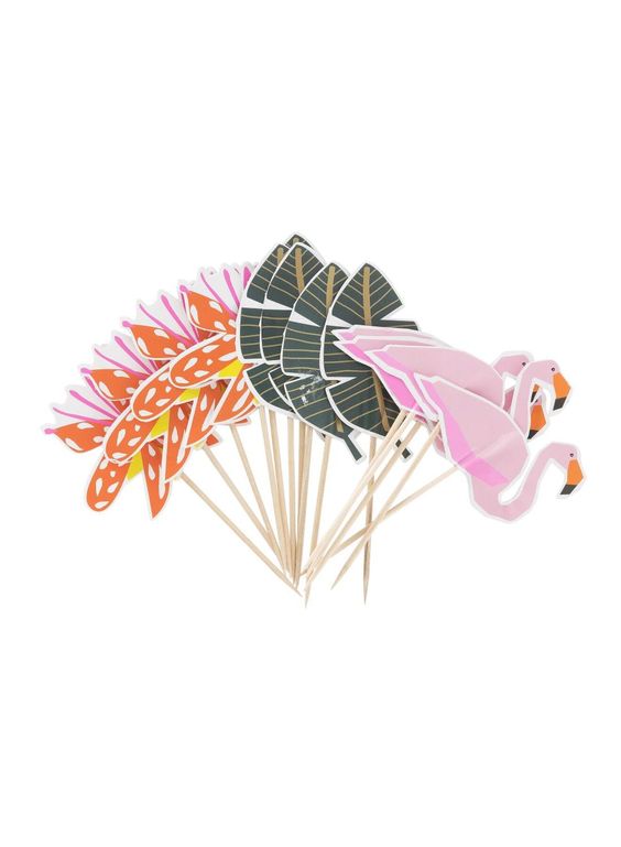 Floral and Flamingo Set