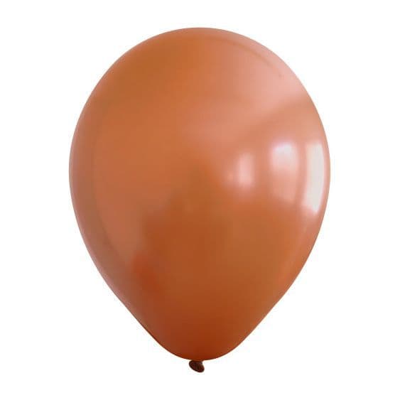 Light brown chocolate latex balloon